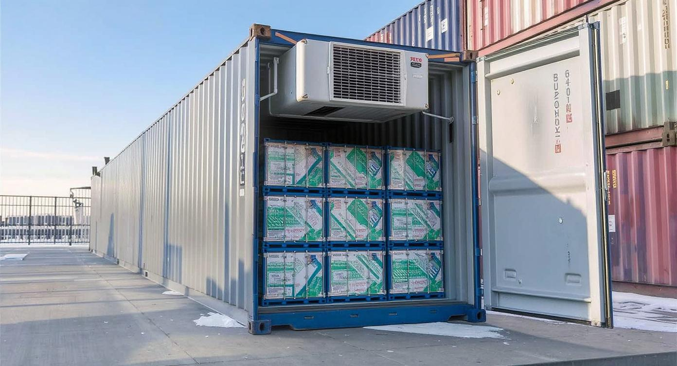Abak reefer container — temperature-controlled cold-chain delivery